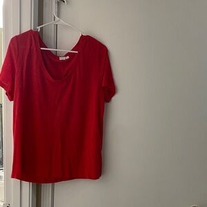 GAP Vibrant Red Short Sleeve Tee